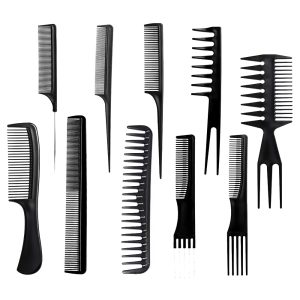 10 piece professional styling comb set