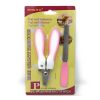 2 Pcs Pet Nail Clipper & Nail File Set