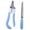 2 Pcs Pet Nail Clipper & Nail File Set