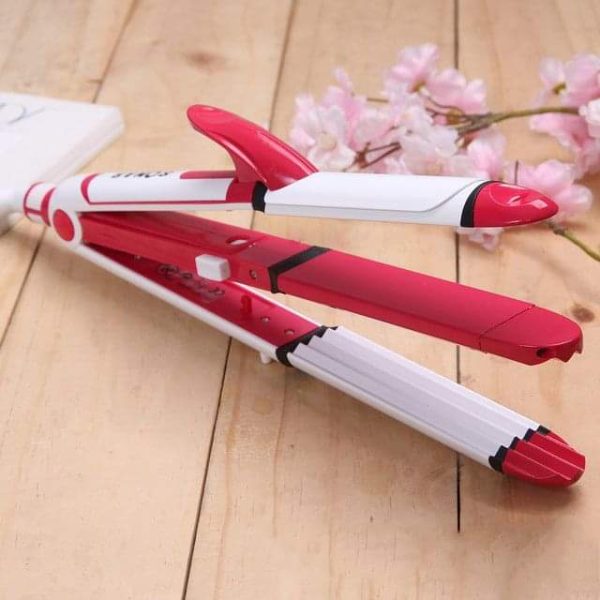3 in 1 Hair Straightener Crimper and Curler