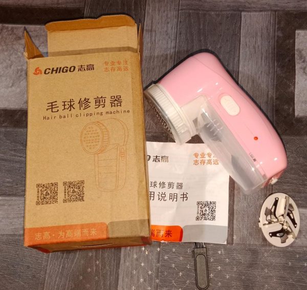 Chigo Fabric Shaver Rechargeable Lint Remover
