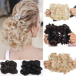 Hair Bun Extensions Curly