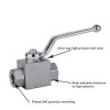 Hydraulic Two Way Ball Valve 1/2″ Threaded