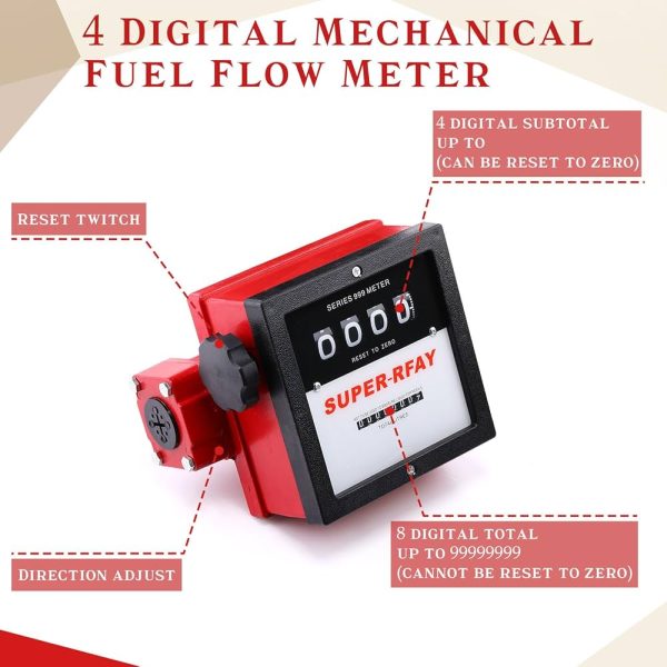Mechanical High Flow Meter 2″