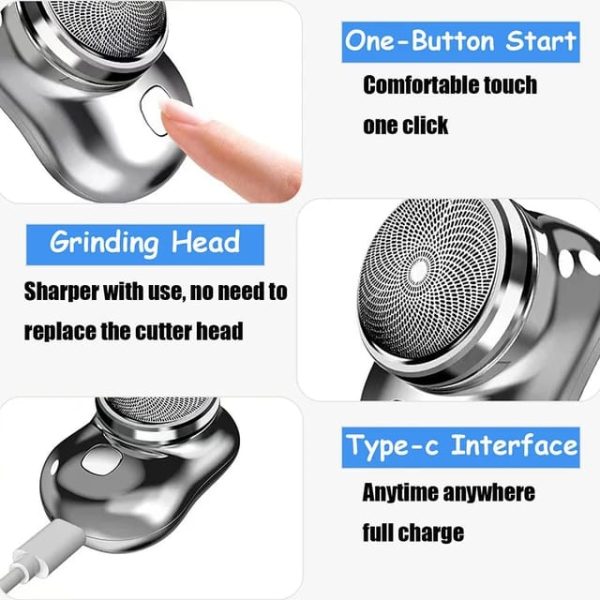 Mini Portable rechargeable shaver