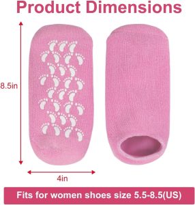 Moisturizing Socks Soft Gel, Spa Foot Socks