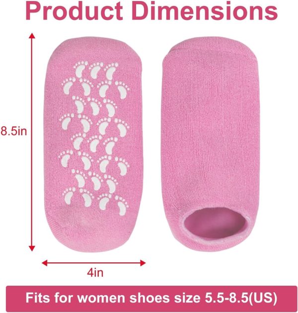 Moisturizing Socks Soft Gel, Spa Foot Socks
