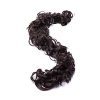 Synthetic Women Curly Bun Chignon Elastic Band Clip