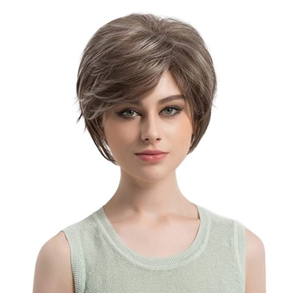 Women Straight Short Hair Wig