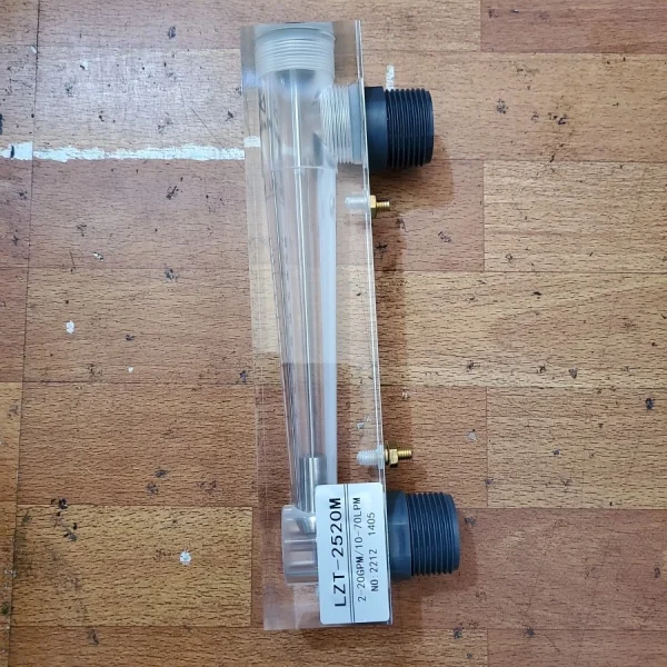 Panel Mounted Rotameter Flow Meter 20GPM 70LPM