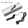 Multifunctional Hair Comb Brush Beard Straightener Styling Men Beard Comb