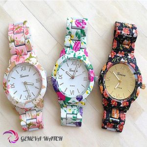 Floral Flower Watch For Women