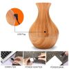 130ML Ultrasonic Aroma Humidifier With Color Changing LED