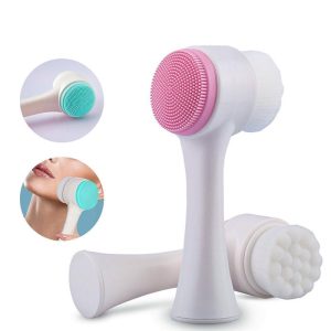 2 in 1 Silicone Facial Cleansing Brush