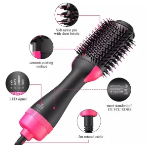 3in1 One Step Hair Dryer Curler with box 