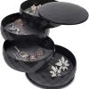 4-Tier Round Jewelry Storage Boxes