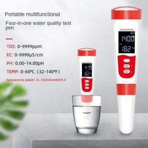 4 in 1 Water Quality Tester Multifunctional Pen