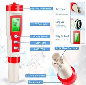 4 in 1 Water Quality Tester Multifunctional Pen
