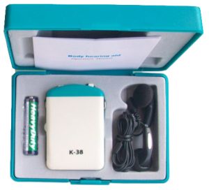 AXON K-38 Unique Sound Enhancement Box Wired Hearing Aid