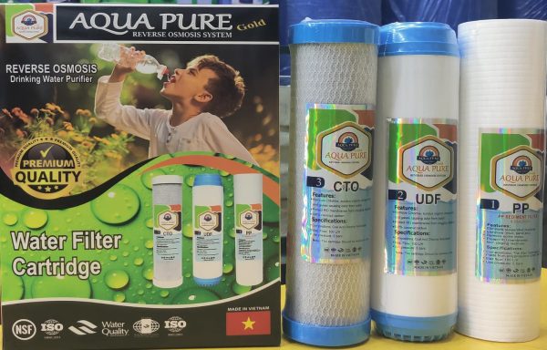 Aqua Pure Water Filter Cartridge Gold