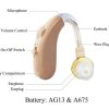 Axon – B 13 – Ear Hearing Aid Bte – Skin – 130Db
