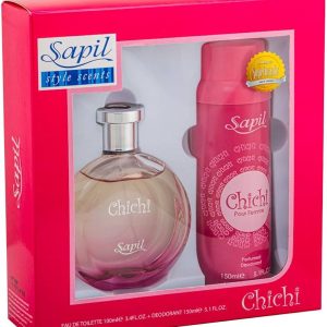 Chichi Pour Femme Gift Set- Perfume 100ml + Body Spray 200ml