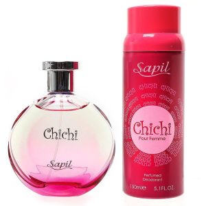 Chichi Pour Femme Gift Set- Perfume 100ml + Body Spray 200ml