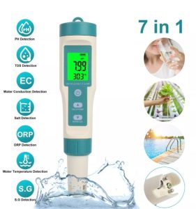 Digital 7 in 1 Water Quality Tester Meter