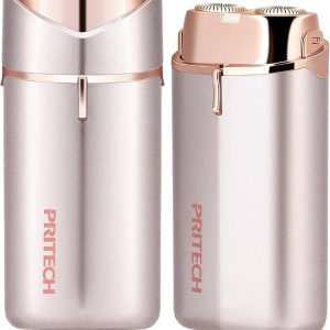 Dual Blades Mini Portable Electric Face Razors for Women