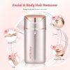 Dual Blades Mini Portable Electric Face Razors for Women