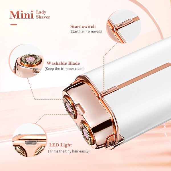 Dual Hair Flawless Mini Lady Hair Trimmer