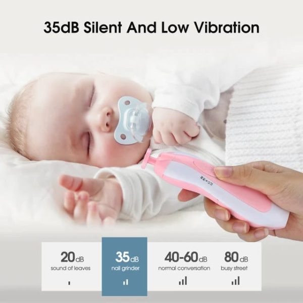 Electric Baby Nail Trimmer Kids Scissors Infant Nail Care Manicure
