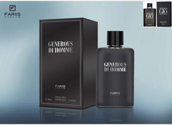 Fariis Generous Di Homme Perfume Men100ml
