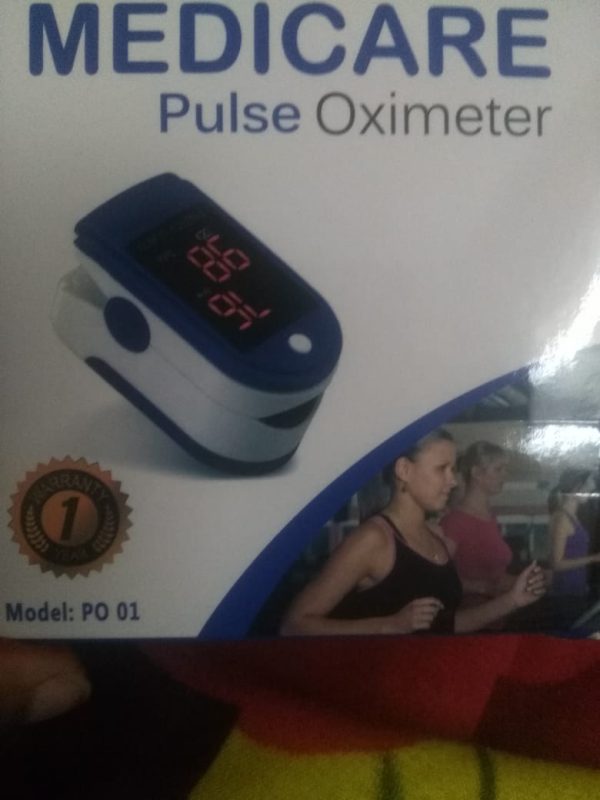 Fingertip Pulse Oximeter With LED Display