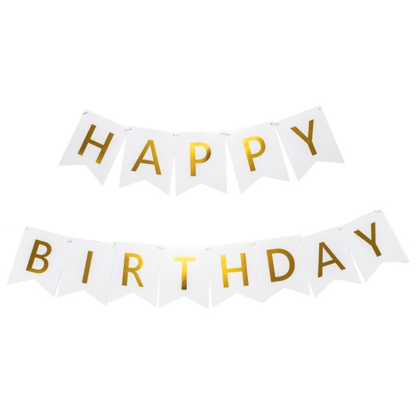 Happy Birthday Banner Decoration