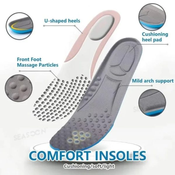Inserts Pad Shoes Sole Feet Comfortable 1 Pair
