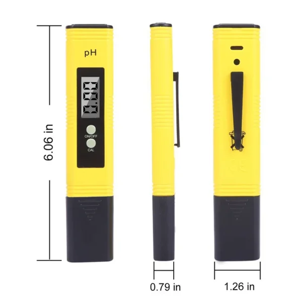 PH Meter Handheld Water Quality Tester Pen