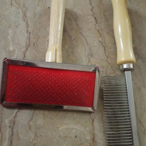 Pack Of 2 Pet Comb And Brush