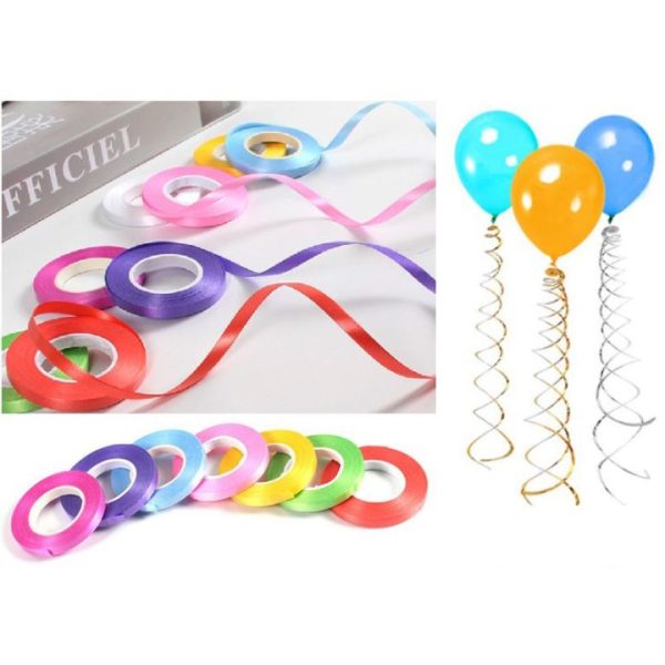 Pack Of 6pcs Curling Ribbon For Balloons