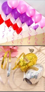 Pack Of 6pcs Curling Ribbon For Balloons