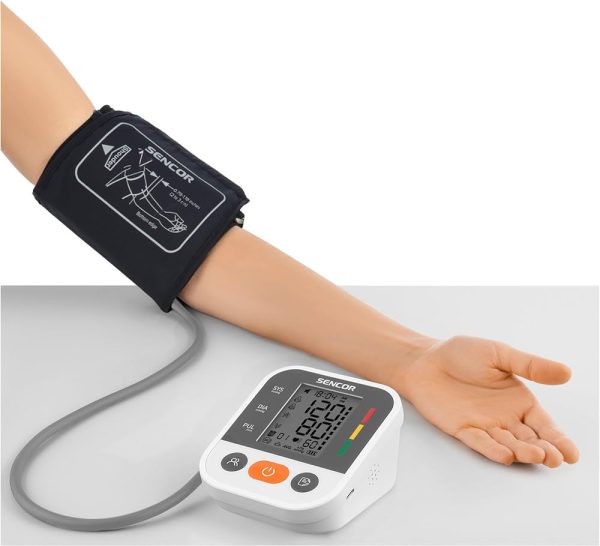 sencor digital blood pressure monitor