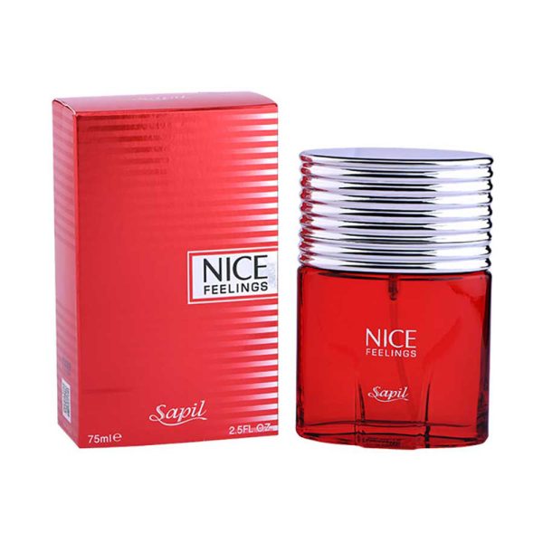 Sapil Nice Feeling Red for Men Eau De Toilette 75ml