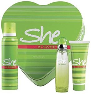 She Perfume & Body Spray Gift Set for Women