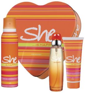 She Perfume & Body Spray Gift Set for Women