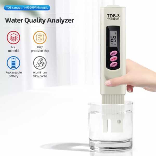 TDS Meter Handheld Water Quality Tester Pen