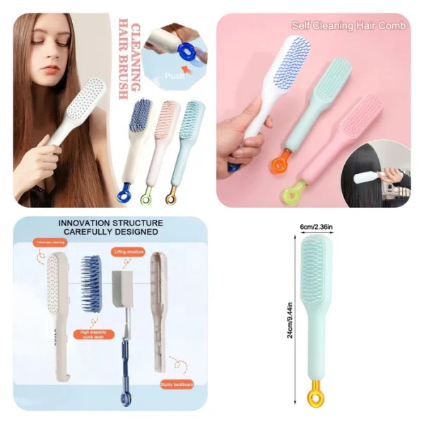 Telescopic Magic Comb Not Stick Hair Brush