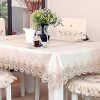 Vinyl Lace Tablecloth Protects Tablecover