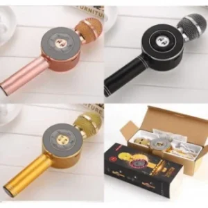 WS-668 USB Speaker Player KTV Singing Microphone Bluetooth Mic