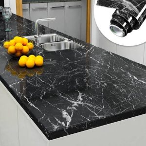 Self Adhesive White Marble Sheet