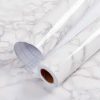 Self Adhesive White Marble Sheet for Kitchen